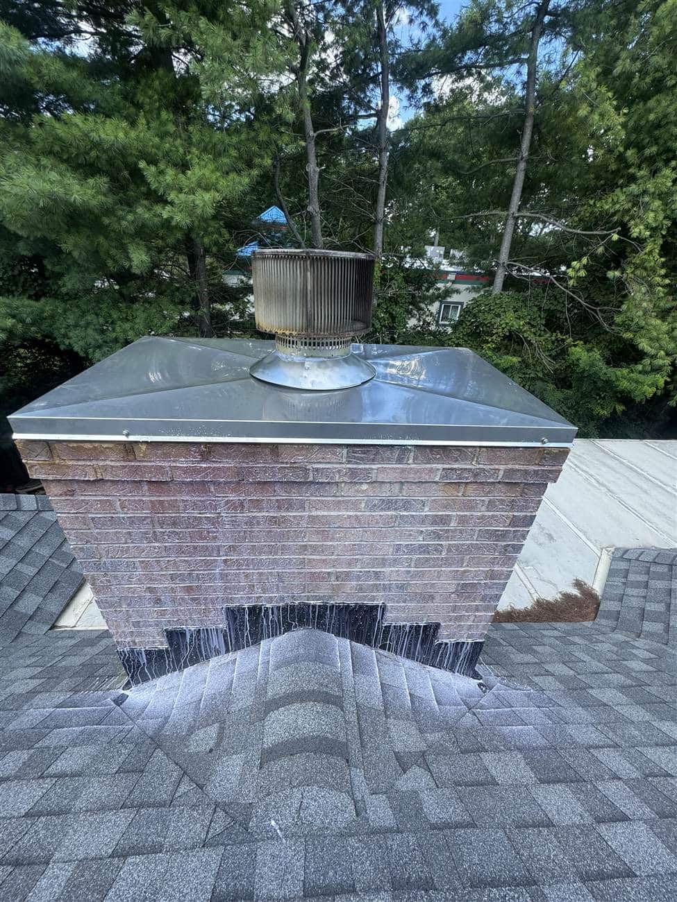 Rusted Chase Cover Replaced With Custom Stainless Steel in Louisville, KY — After